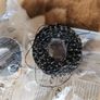 Black yarn with sequins Image 2