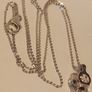14ct White Gold 3ct Lab Diamond Solitaire Pendant and Chain. Image 10
