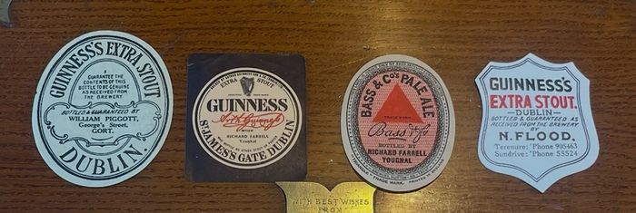 Old Guinness Labels