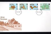 1980 Jersey Fortresses Commemorative Stamps First Day Cover (FDC)
