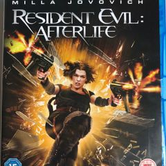 Resident Evil Afterlife [2010] Milla Jovovich, Ali Larter, Kim Coates, Shawn Roberts, Spencer Locke, Boris Kodjoe & Wentworth Miller [Blu-ray Movie]