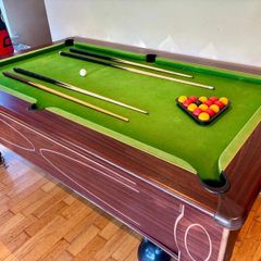 Slate bed pool table - excellent condition