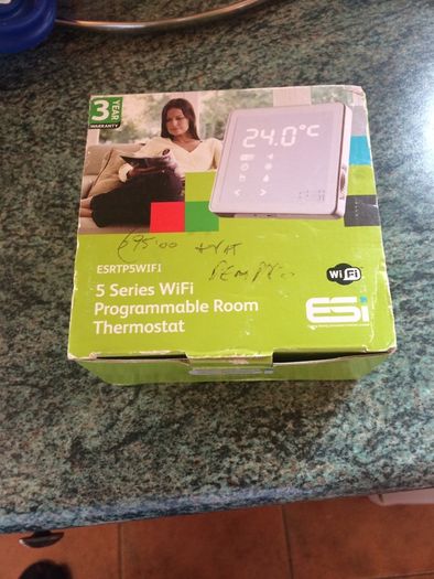 ESI 5 Series WiFi Thermostat