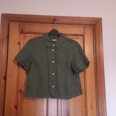 Designer Margaret Howell linen ladies shirt