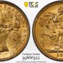 Rarity 2 (R2) 1873 (M) Gold Sovereign PCGS Image 2