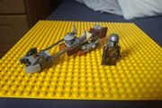 Lego star wars, mandalorian and speeder