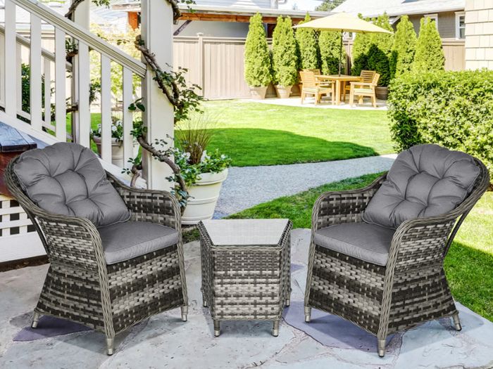 Outdoor Rattan Patio Furniture Set - NEW in box