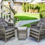 Outdoor Rattan Patio Furniture Set - NEW in box Image 2