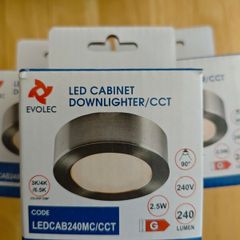 Evolec led. Cabinet downlight's