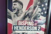 ufc 204 bisbing Vs Henderson 2 poster framed