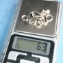 Sterling Silver 925  Necklace and Pendant 6,3g - L16" Image 6