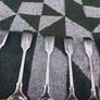 6 X Robert Stebbings Fiddle Pattern Victorian Teaspoons(153 grams) Image 4