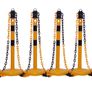 Ropes Posts Queue Management Traffic Cones Image 3