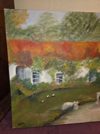 Signed Oil on Canvas