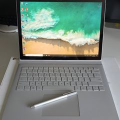 Microsoft Surface Book with Microsoft Surface Pen.