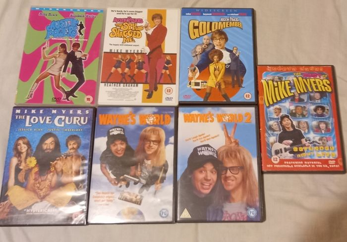 Mike Myers Dvd Collection Bundle Comedy Movies