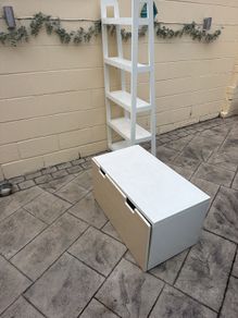 Storage box and shelves