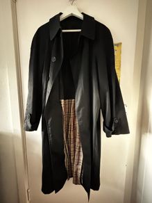 Vintage Trenchcoat Navy Check