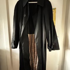 Vintage Trenchcoat Navy Check