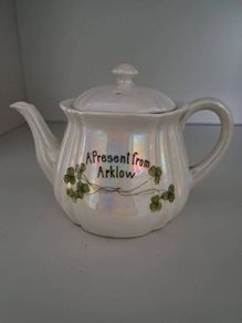 'A Present from Arklow' gift tea-pot