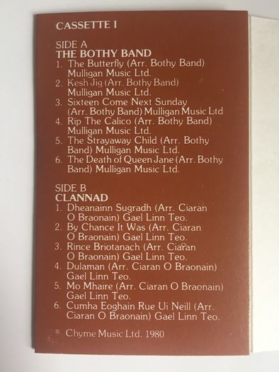 Festival Of Irish Folk Music [1980] (3xCassette Tape Album)