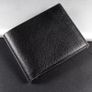 Mens Genuine Leather Wallet Real Cowhide Bifold RFID Blocking Slim Card Holder Image 3