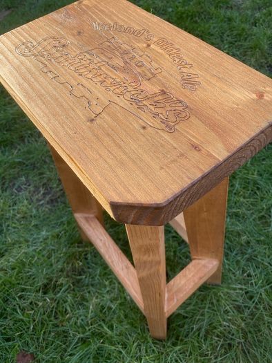 Hand Made Custom Built Home Bar Garden Stools