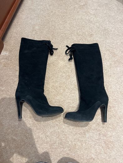 leather boots