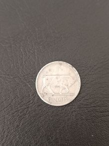 Silver shilling Ireland 1931