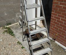 aluminium step ladder