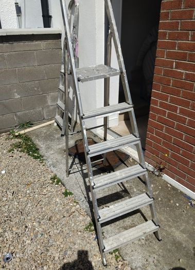 aluminium step ladder