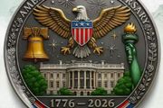Plastic Pins / Badges for The 250Th Anniversary in 2026. New.