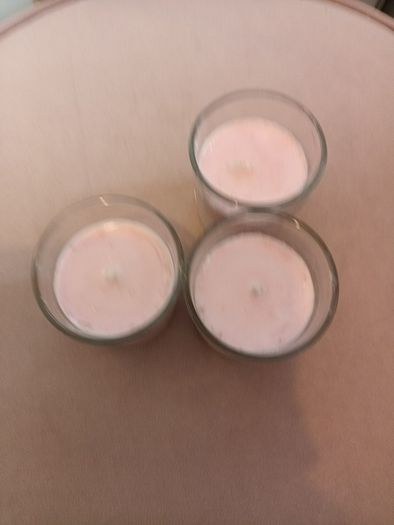 3 x scented candles
