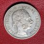 1885 Austria Austrian Empire 1 Florin - Francis Joseph I Silver coin Image 2