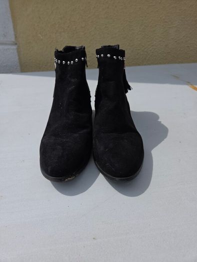 black boots