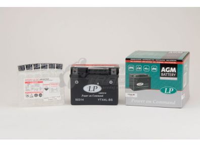 Battery Yt4l-bs 12v 3a Ma.free Landport 50314