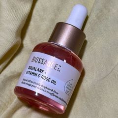 Biossance Squalane + Vitamin C Rose Oil New 15ml