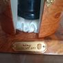 Antique Carved Madonna Figure in Walnut Case. Image 3