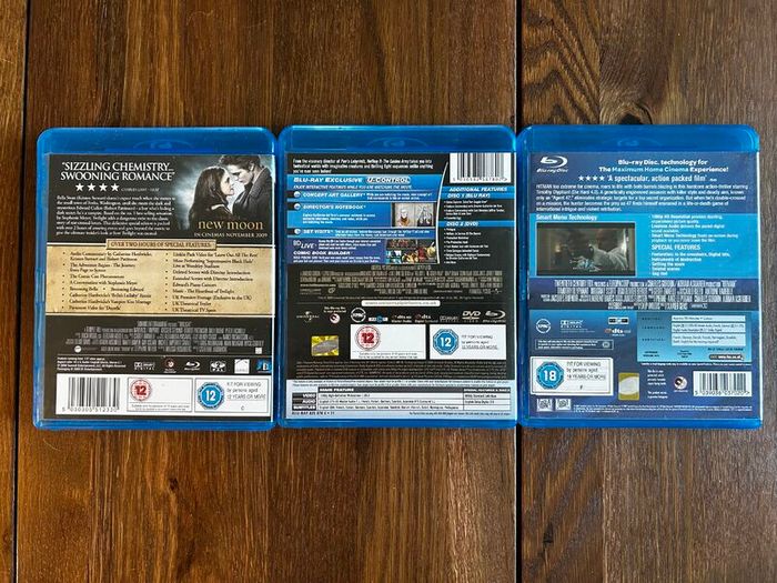 Hitman (Extreme Edition), Hellboy II and Twilight - Blu-ray Movie