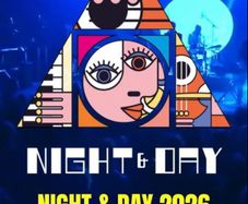 Night and day weekend camping and music ticket