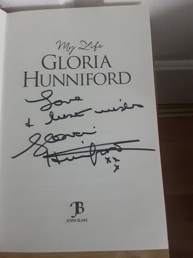 Hardback Autobiography from Gloria Hunningford