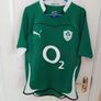 Vintage Ireland IRFU Puma Home Rugby Jersey size L Image 7