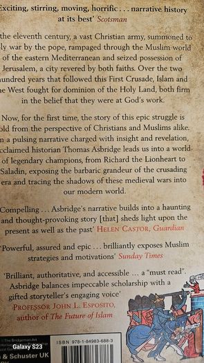 The Crusades by Thomas Asbridge.