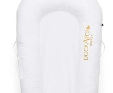 Dockatot Dock Delux Peestige white baby nest