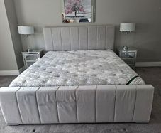 queen size bed plus mattress