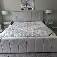 queen size bed plus mattress