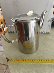 Vintage Tawlite Stainless steel 3 pint coffee / Tea pot in good condition