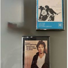 Two Bruce Springsteen albums on cassette - just a fiver each. Tapes are excellent and play great. Covers good but there is writing on spine - hence bargain price. Price is for both.