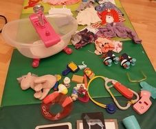 Our Generation doll accessories BATH CLOTHES DOCTOR vet set inc X-RAY