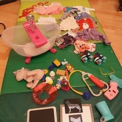 Our Generation doll accessories BATH CLOTHES DOCTOR vet set inc X-RAY
